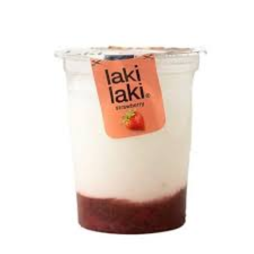 LAKI LAKI 150ML G/YOGHURT STRAWBERRY